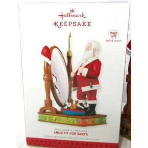 2013 Hallmark Keepsake Snug Fit For Santa #3 Once Upon A Christmas Ornament